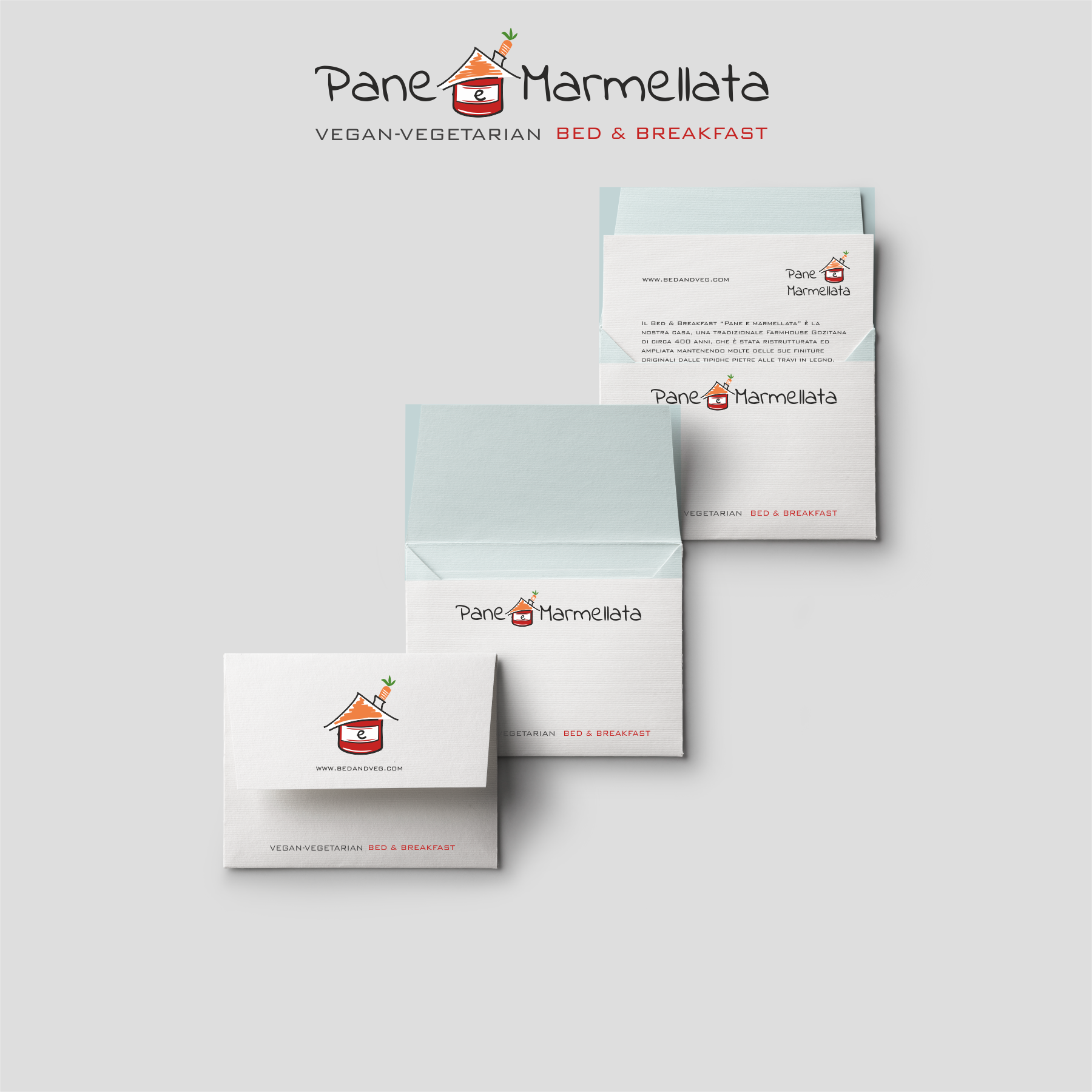 pane e marmellata busta lettere